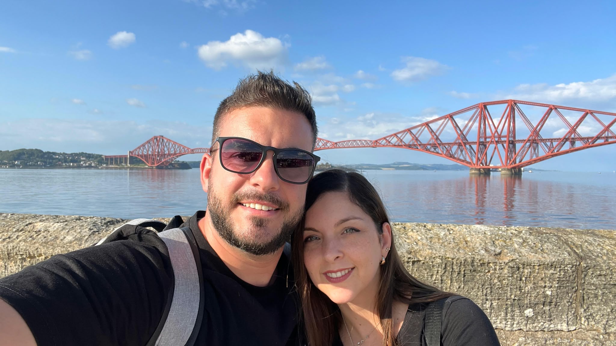 Antonio y Natalia durante una de sus aventuras