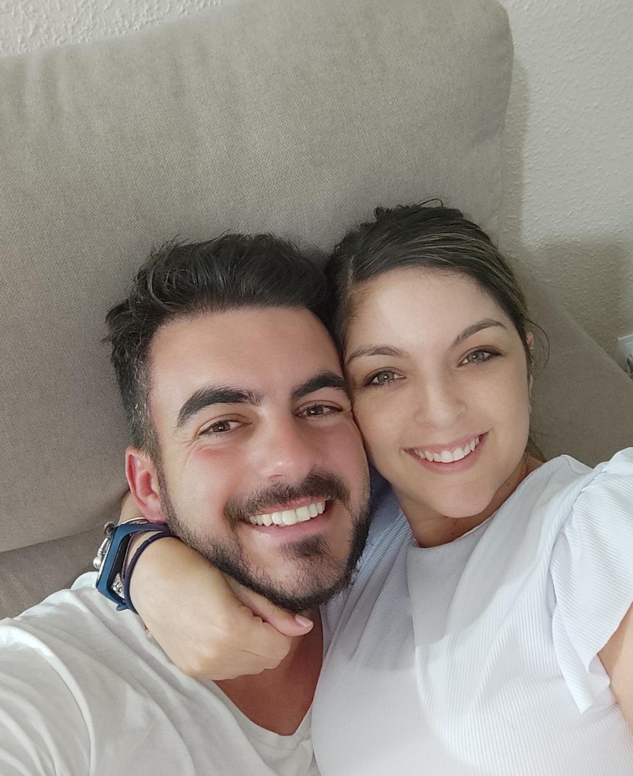 Antonio y Natalia al comienzo de su historia