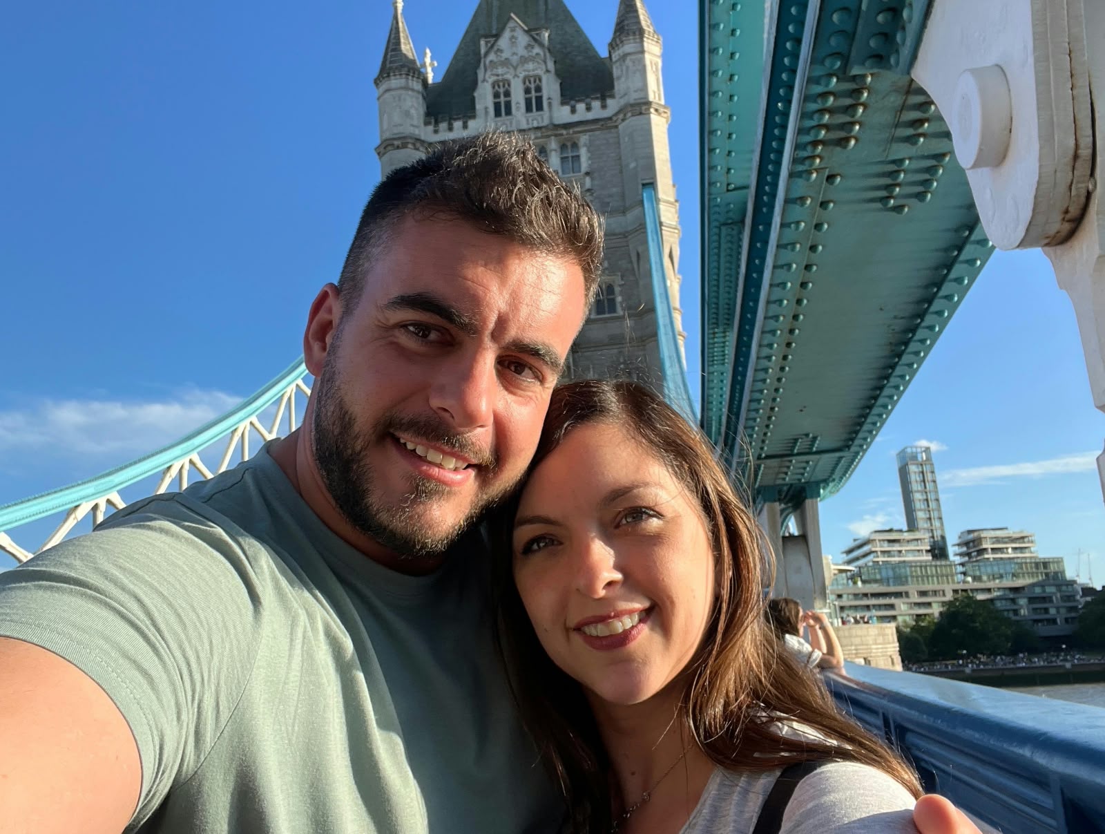 Antonio y Natalia en Londres